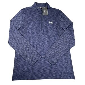 NWT Under Armour Men's UA Seamless 1/2 Zip Lightweight Running Pullover Sz L